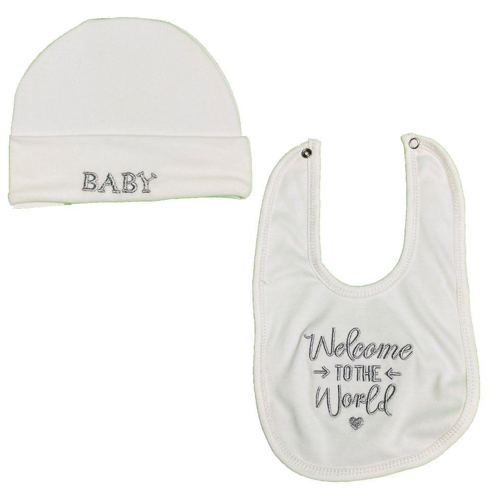 11 pcs Newborn Baby Starter Set Premium Quality Gift Set Welcome to the World Princess/Prince - Image 4
