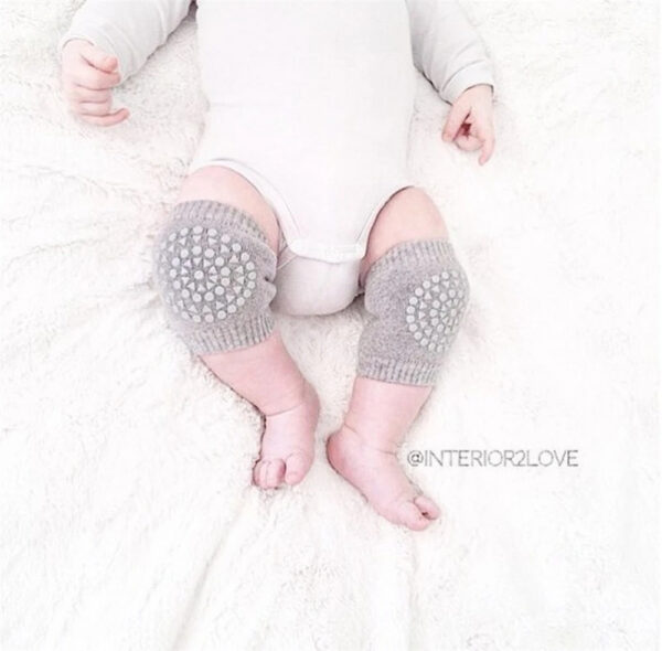 Baby Non-slip Knee Pads Protector Girls Boys Crawling Elbow Kneepad Terry Thick Mesh Breathable Warmers Cotton - Image 8
