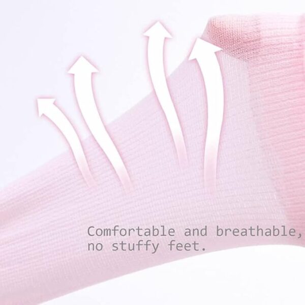 5 Pairs Newborn Baby Girls candy color baby socks for newborns socks baby girl In Multi Colors - Image 8