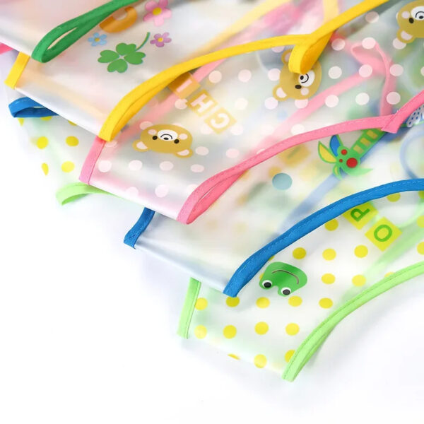 Baby Bibs Waterproof for Infant Toddler Boys Girls Sleeveless Feeding Apron Cartoon Animals Child Kids Bib - Image 10