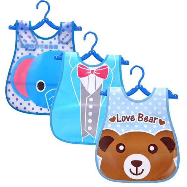 Baby Bibs Waterproof for Infant Toddler Boys Girls Sleeveless Feeding Apron Cartoon Animals Child Kids Bib - Image 5