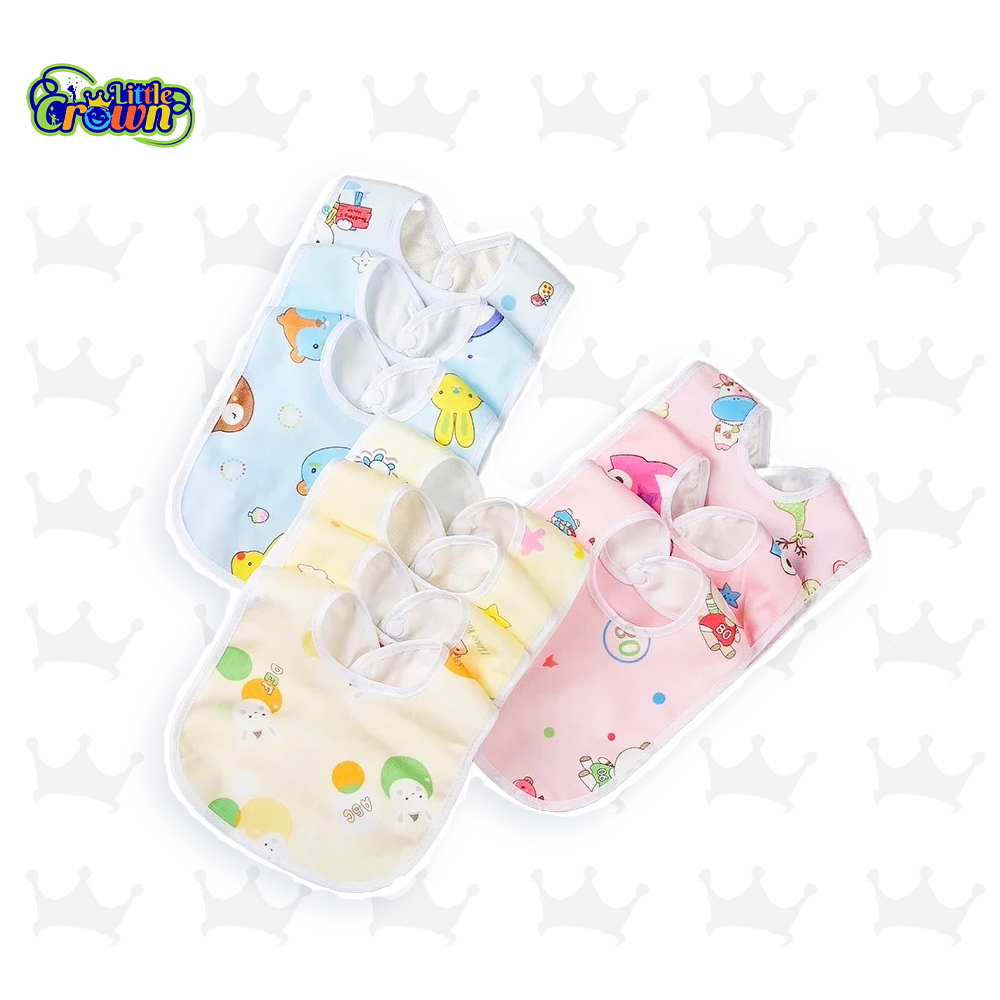 Pack Of 5 Baby Bib Cotton Bib Newborns Bibs Baby accessories for Boys Girls Baby Stuff - Simple