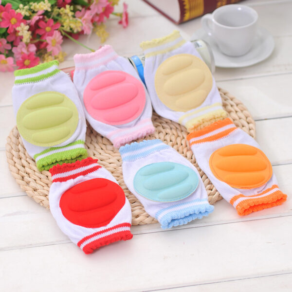 Baby Knee Pads Protector Baby Accessories Children Anti-Slip Protections Safety Crawling Elbow Cushion 0-24Y - Image 3