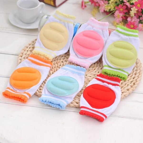 Baby Knee Pads Protector Baby Accessories Children Anti-Slip Protections Safety Crawling Elbow Cushion 0-24Y - Image 4