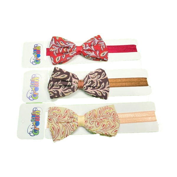 6Pcs/Set New Bows Baby Girls Headband Soft Nylon Elastic Infant Toddler Hair Band For Newborn Baby Hair Accessories Gift - Image 4