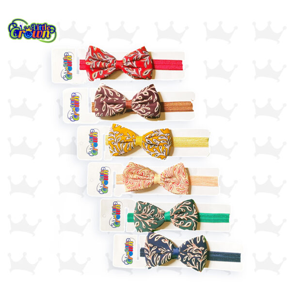 6Pcs/Set New Bows Baby Girls Headband Soft Nylon Elastic Infant Toddler Hair Band For Newborn Baby Hair Accessories Gift