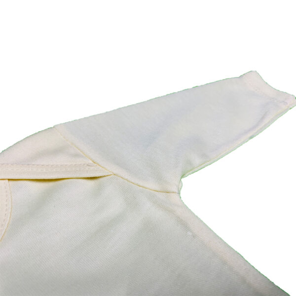 Pack of 3 Newborn Baby Inner Vests Banyan In Cotton Stuff For Newborn Baby in Full Sleeves - Multicolor - 0-12 Month - Image 7