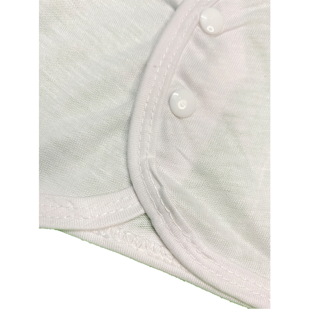 Pack Of 3 Newborn Inner Full Sleeves Vest Banyan In Cotton Stuff for Baby Boy & Baby Girl For 0-9 Months - White - Image 3