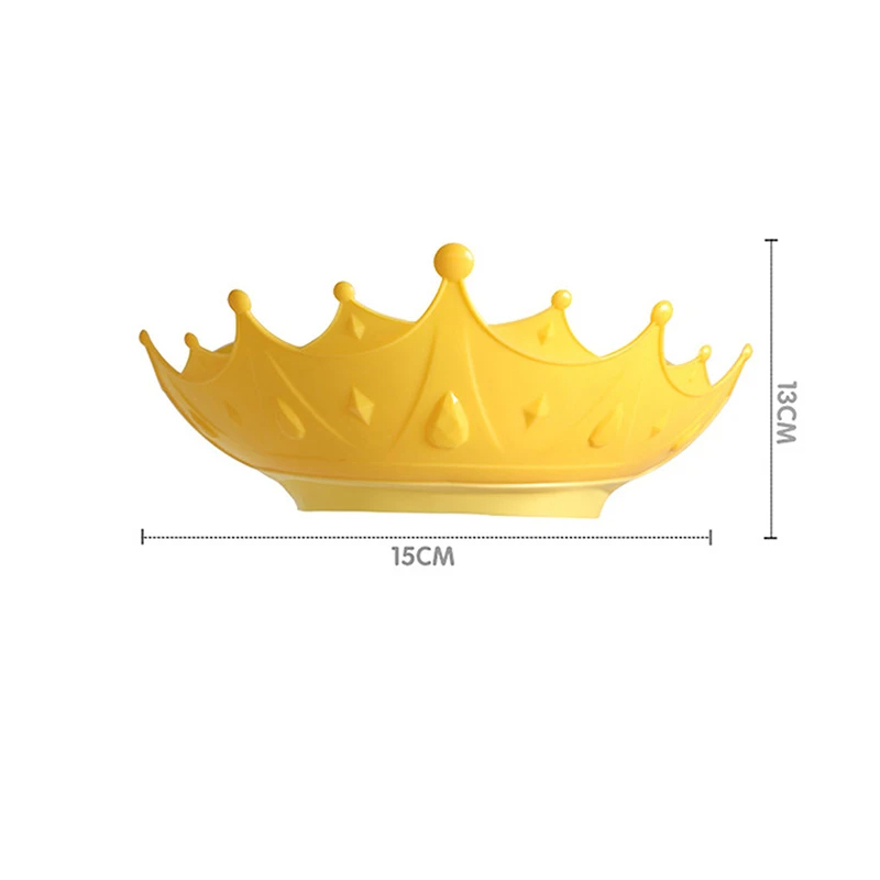 Baby Shower Cap Waterproof Shampoo hat for Children Toddler Girls Boys Protect ears eyes.Adjustable Silicone Bathing Crown. - Image 6
