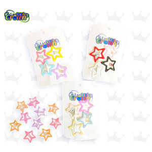 12pcs Baby Hair Accessories Toddler Hair Accessories Star Hair Clips Hair Clips for Kids Decorative Hair Clips Baby Girl Hair Accessories Hair Clips for Toddlers Star Clips Hair